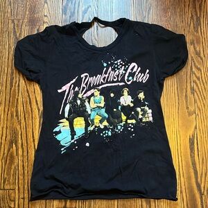 The Breakfast Club t-shirt cut out back from dELiA*s small